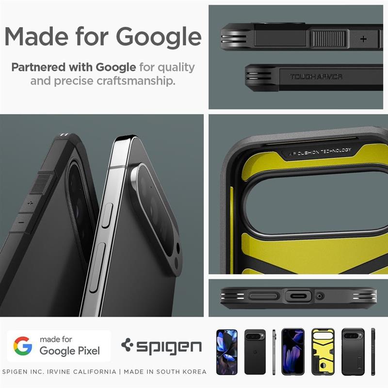 Spigen Ggle Pixel 9 Pro XL TghArm Bl