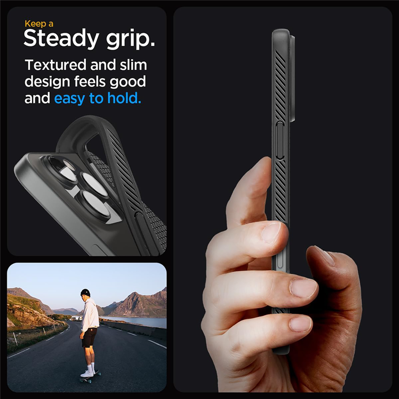 Spigen iPh 16 Pro Max Lqd Air Matte Blac