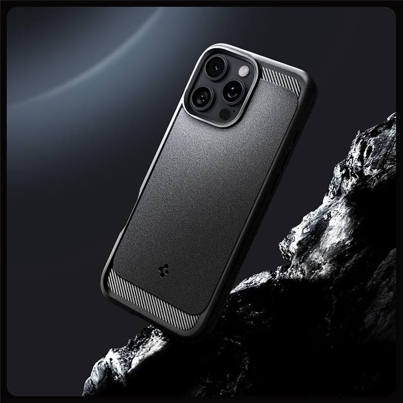 Spigen iPh 16 Pro Max RuggArm MgFt Mt Bl