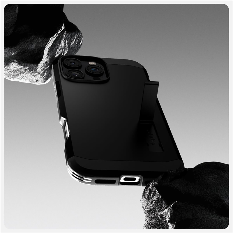 Spigen iPh 16 Pro Max TghArm MgFt Black