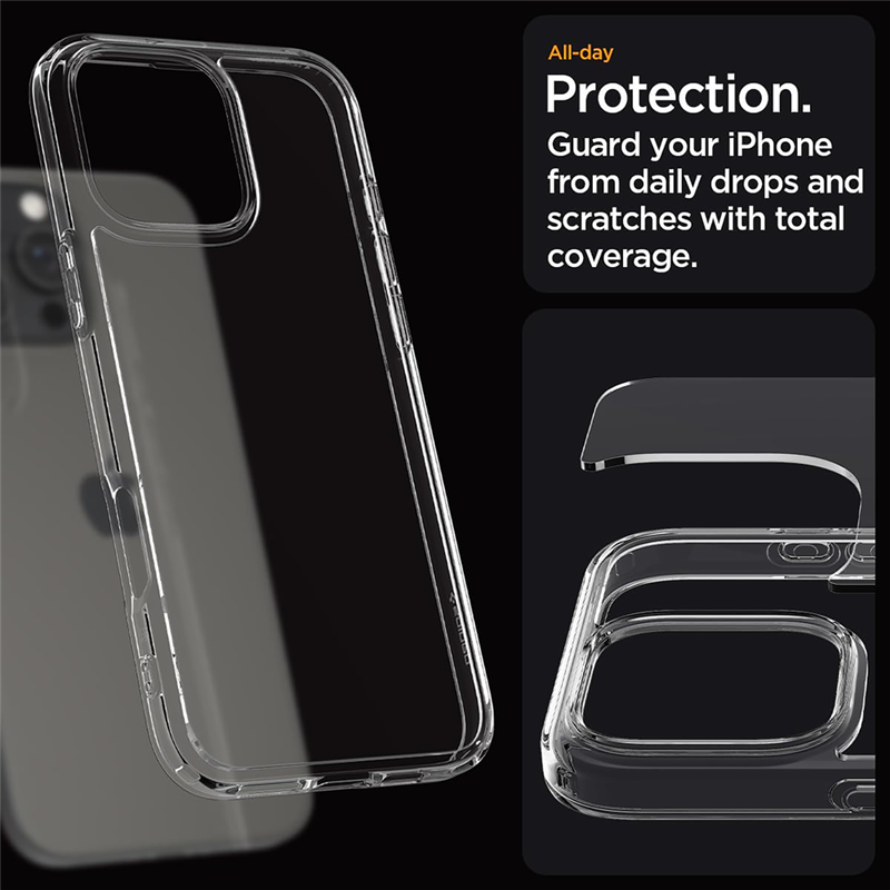 Spigen iPh 16 Pro Max UltrHyb Cryst Clea