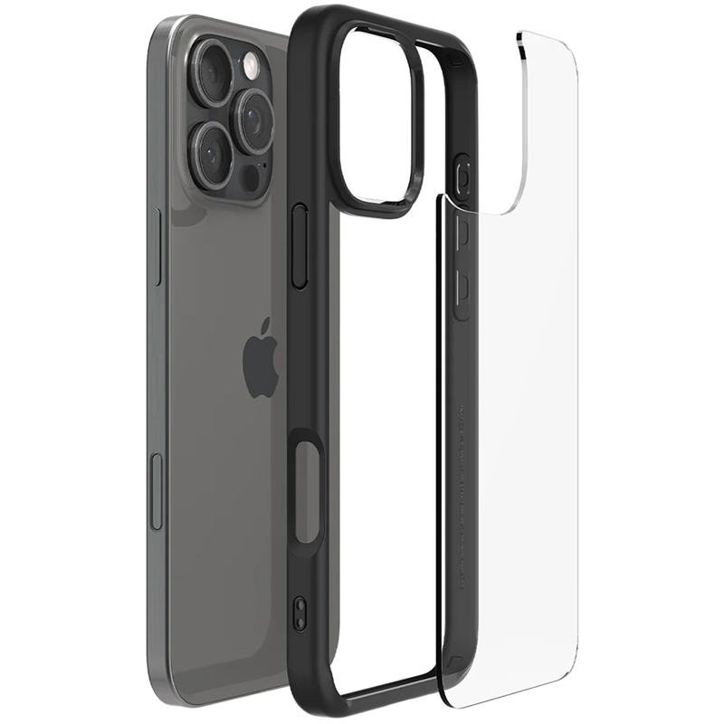 Spigen iPh 16 Pro Max UltrHyb Matte Blac