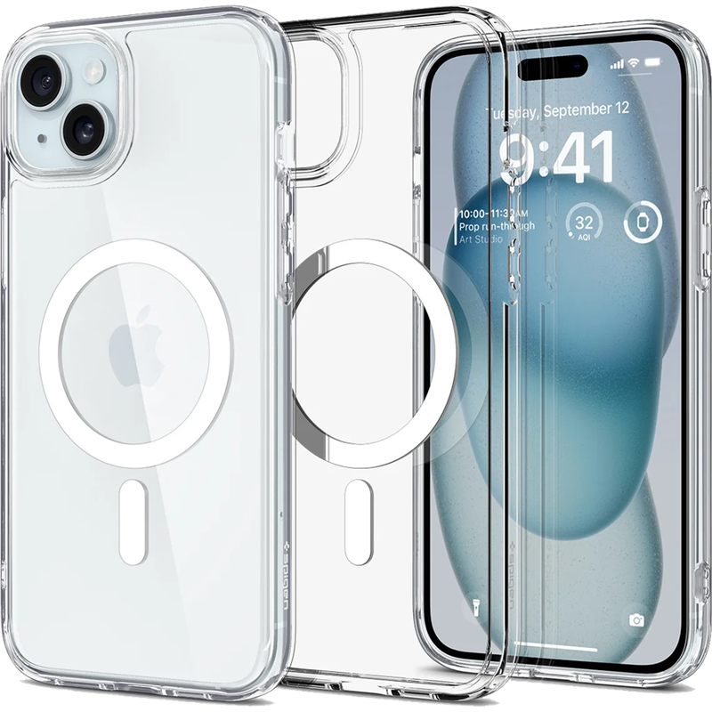 Spigen Case iPhone 16 - Ultra Hybrid MagFit - Transparent