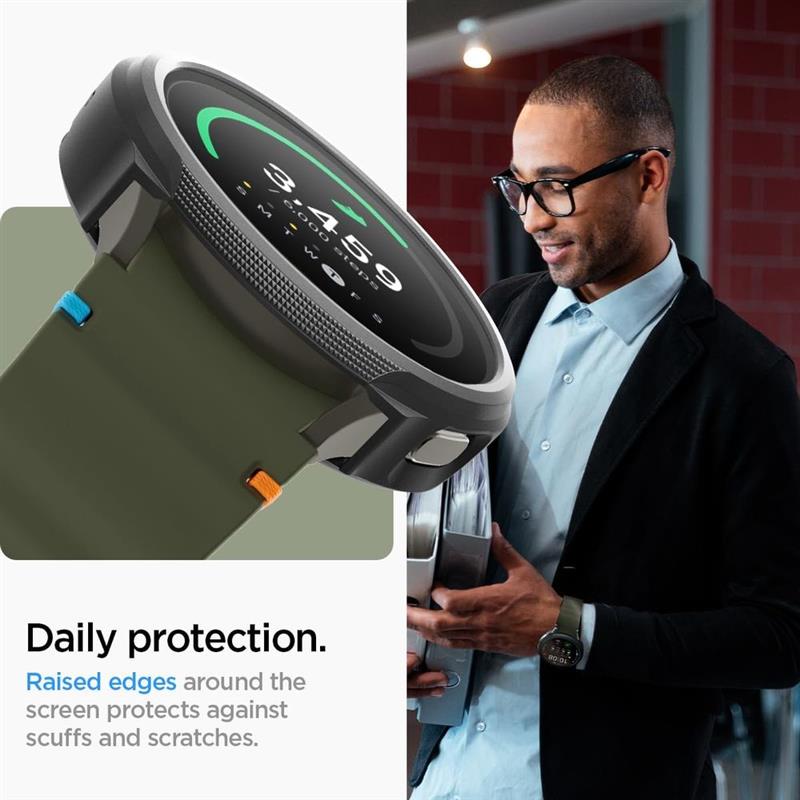 Spigen Case Samsung Galaxy Watch7 40mm - Liquid Air - Black