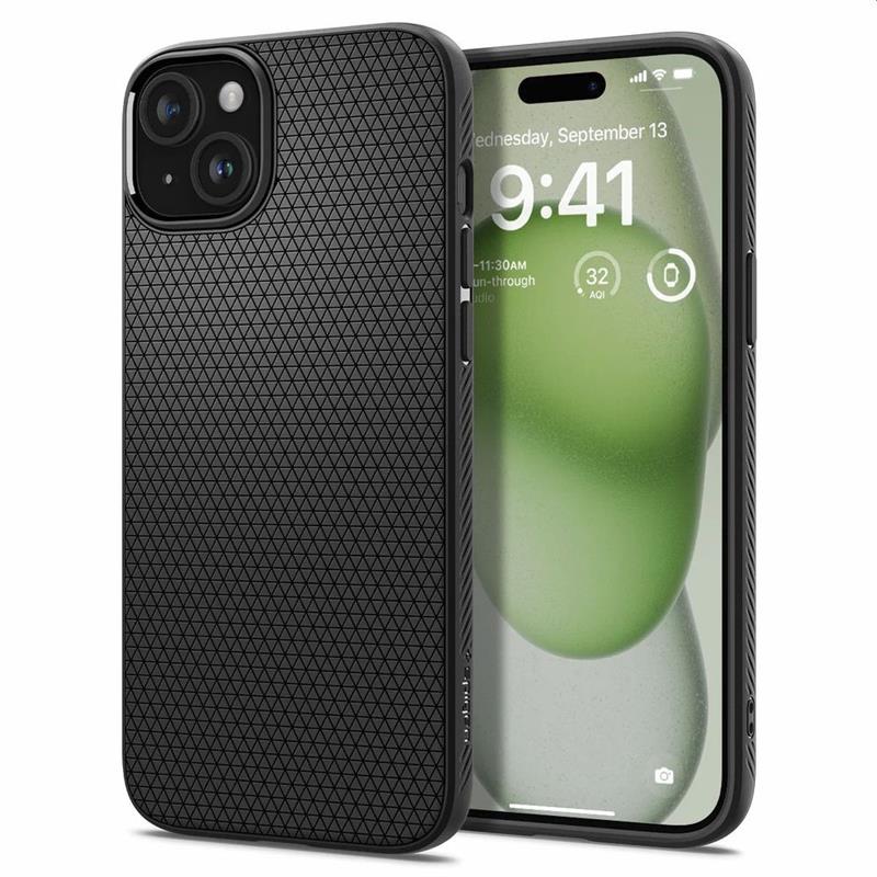 Spigen iP15 Plus Liquid Air Matte Black