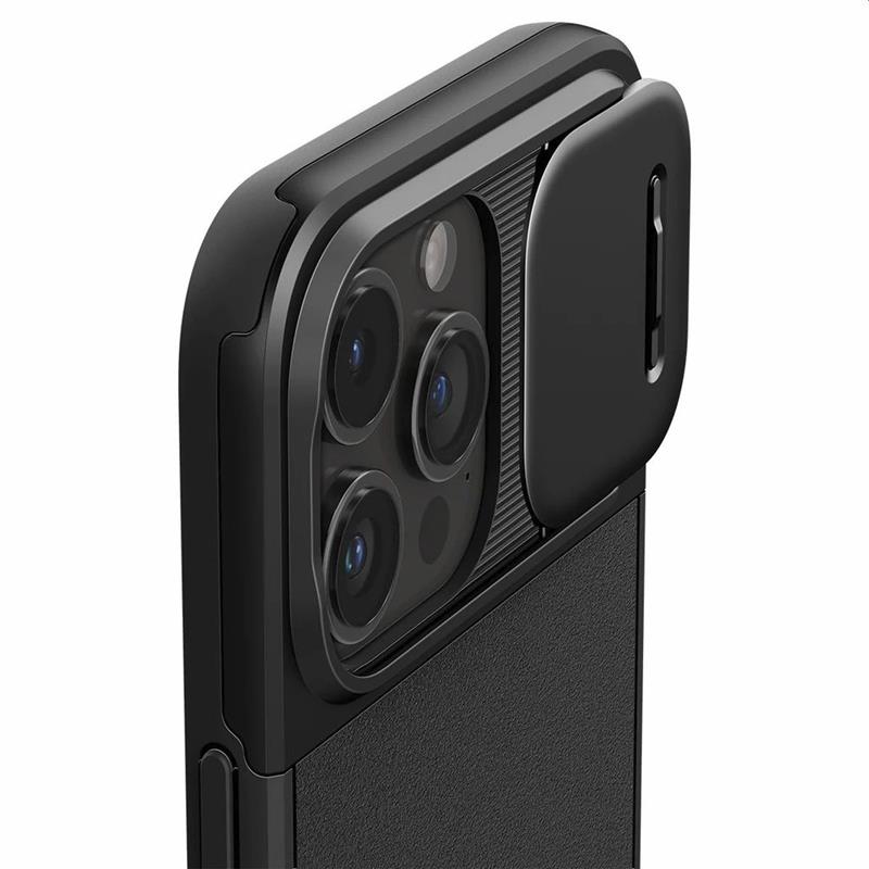 Spigen iP15 Pro Max Optik Armor MF Black