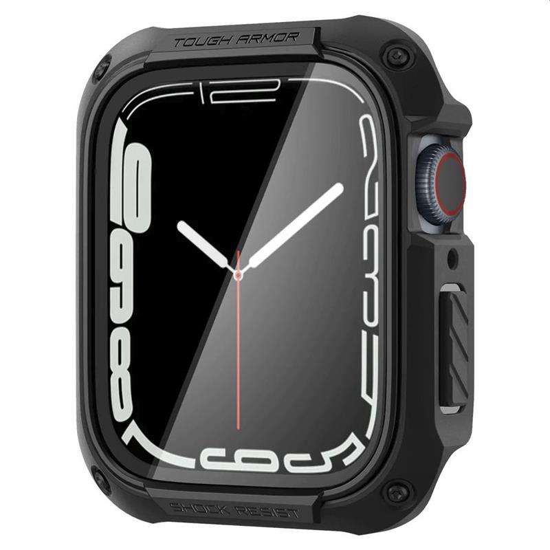 Spigen Case Apple Watch 45mm - Tough Armor - Black