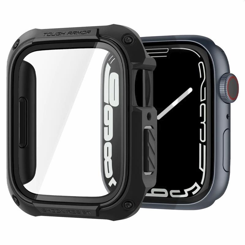 Spigen Case Apple Watch 45mm - Tough Armor - Black