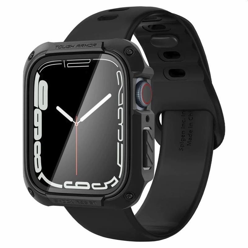 Spigen Case Apple Watch 45mm - Tough Armor - Black