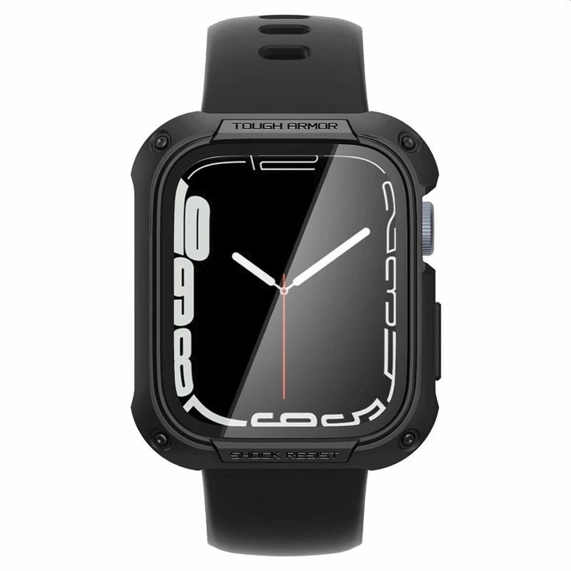 Spigen Case Apple Watch 45mm - Tough Armor - Black