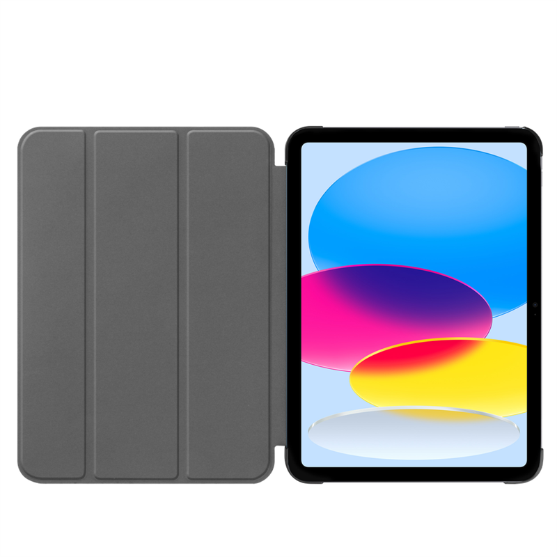 iPad 2022 10th Gen - TriFold Smart Book Case - Grey