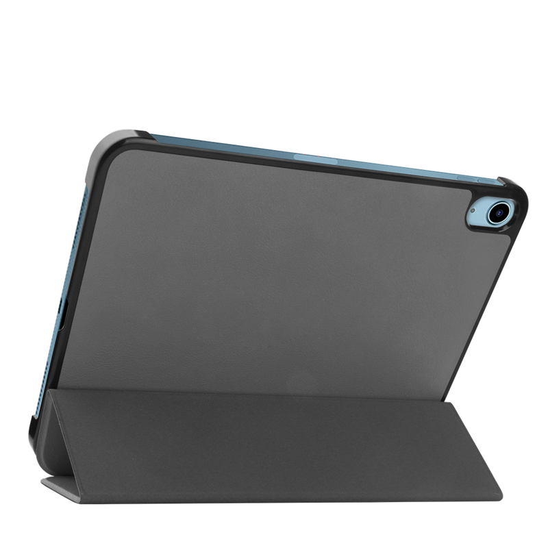 iPad 2022 10th Gen - TriFold Smart Book Case - Grey